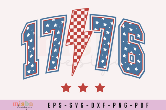 1776 America 4th of July PNG, 1776 Png: A Strategic Design for Creative and Commercial Use