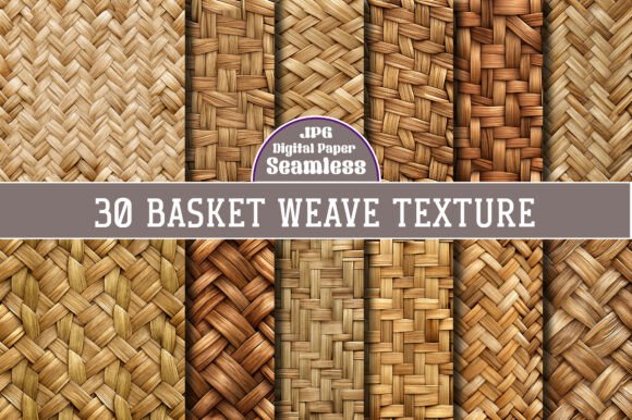 Basket Weave Texture Backgrounds: A Versatile Design Element