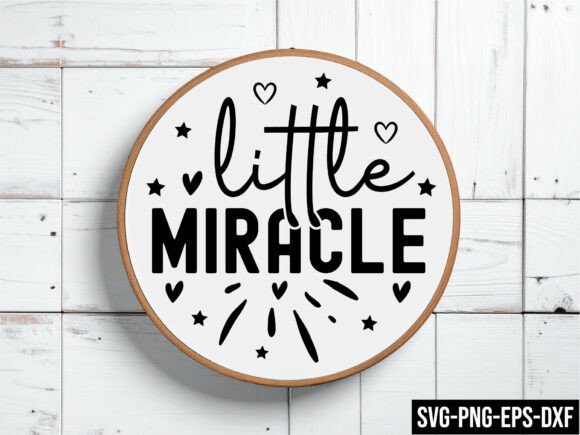 Bringing Warmth to Your Crafts with the Little Miracle Round Sign SVG