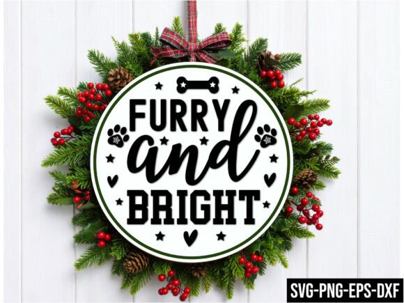 Furry and Bright Round Sign SVG: The Ultimate DIY Design Asset