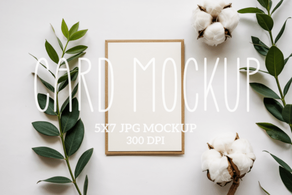 Greeting Card Mock Up 2