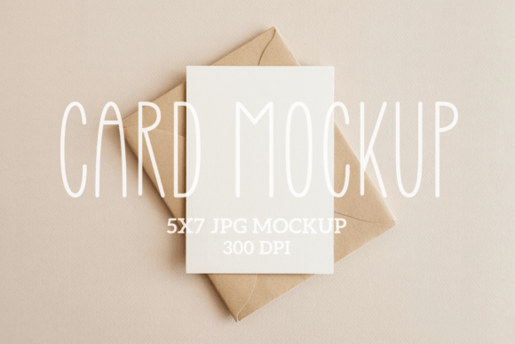 Greeting Invitations Card Mockup 2