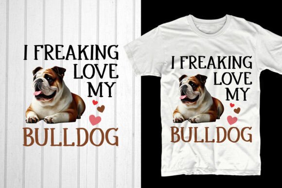 I Freaking Love My Bulldog