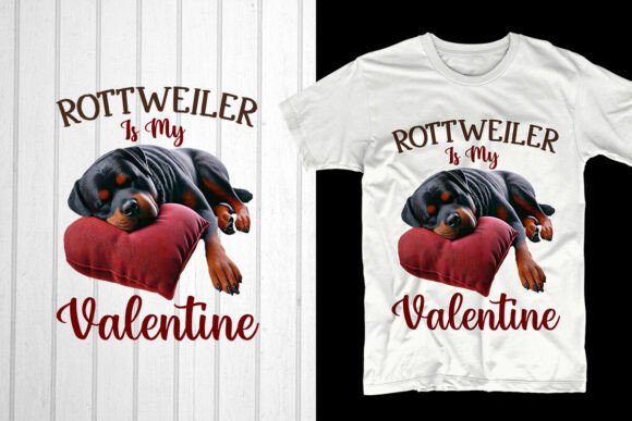 Rottweiler is My Valentine: A Stylish and Trendy Design for Your POD Business